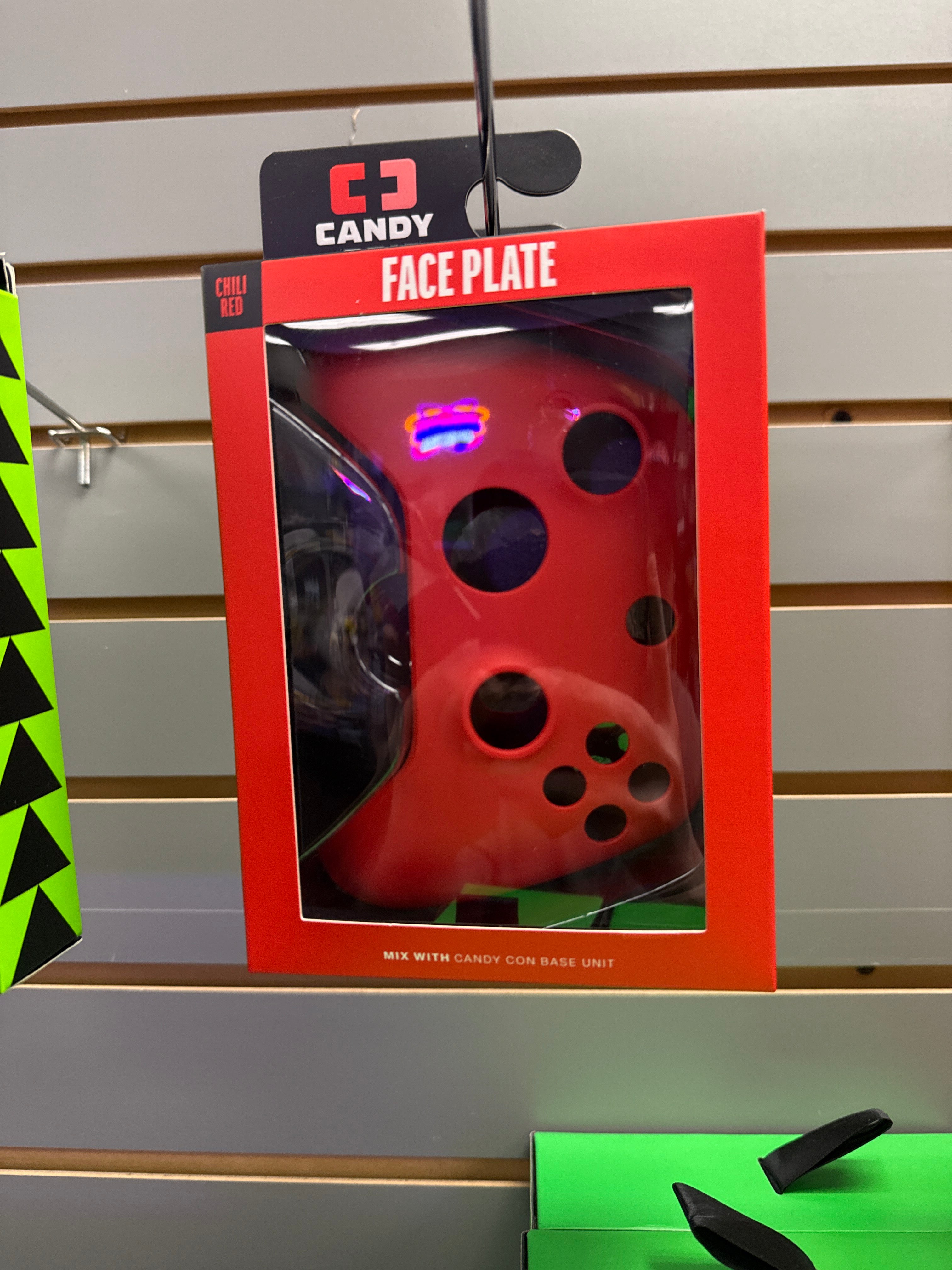 Candy Con Faceplate Chili Red