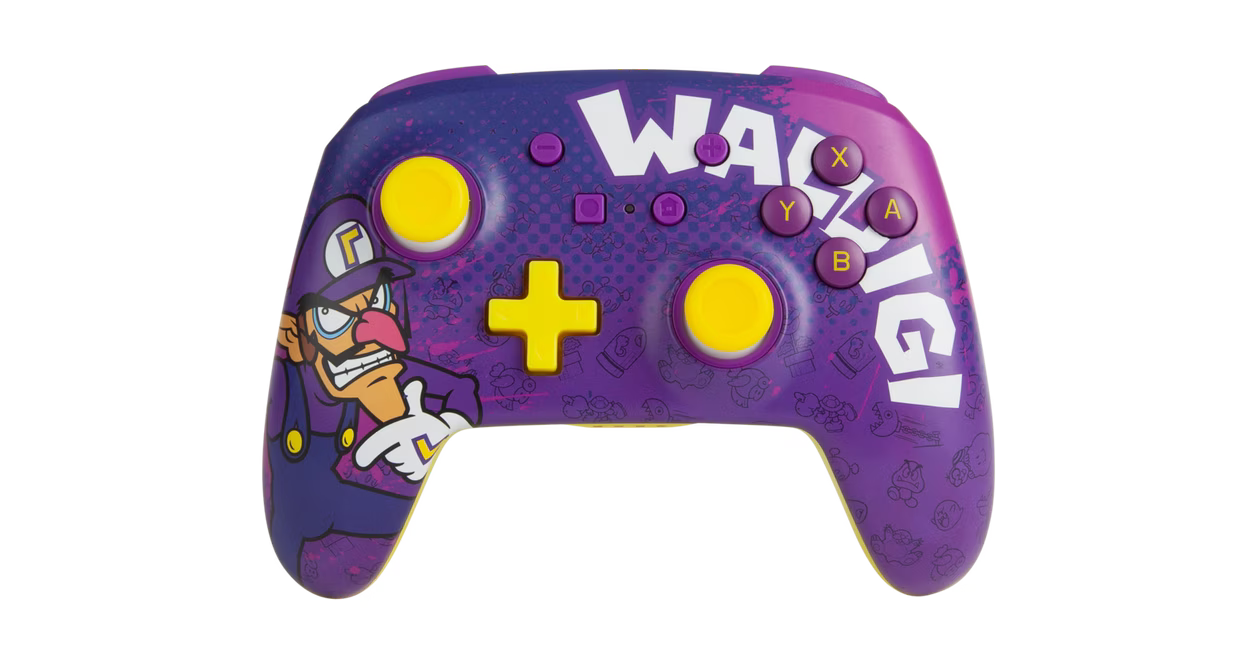PowerA Enhanced Wireless Controller for Nintendo Switch - Waluigi