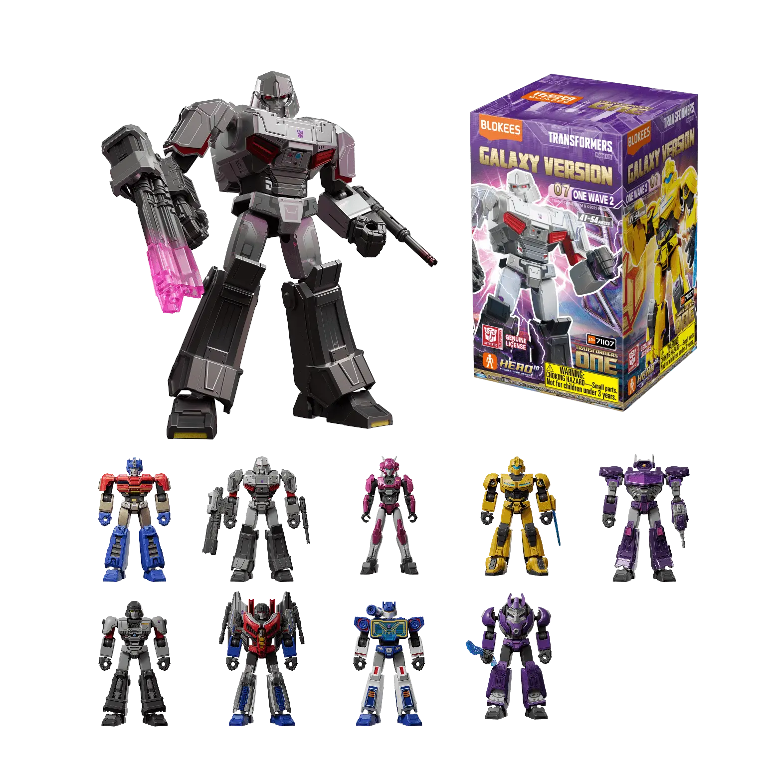 Blokees Transformers Galaxy Version 07 One Wave 2 - Blind Box