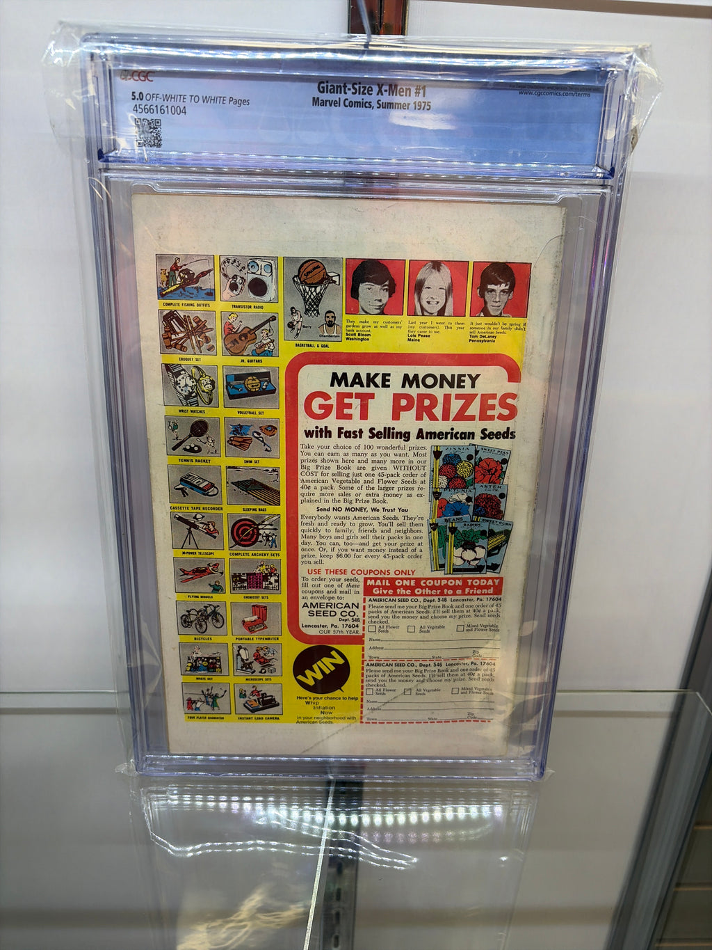 Giant Size Xmen CGC 5.0 Comic