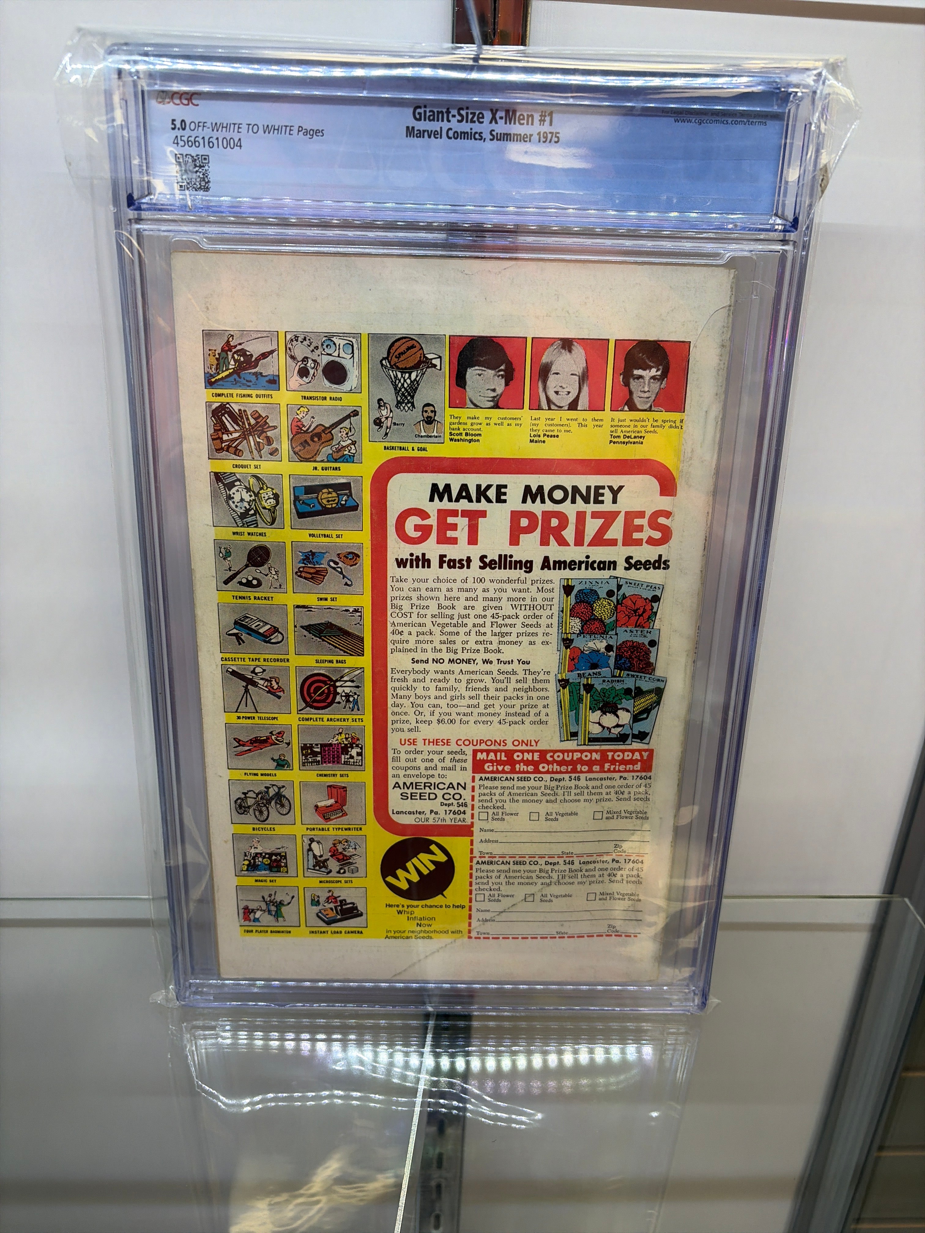 Giant Size Xmen CGC 5.0 Comic