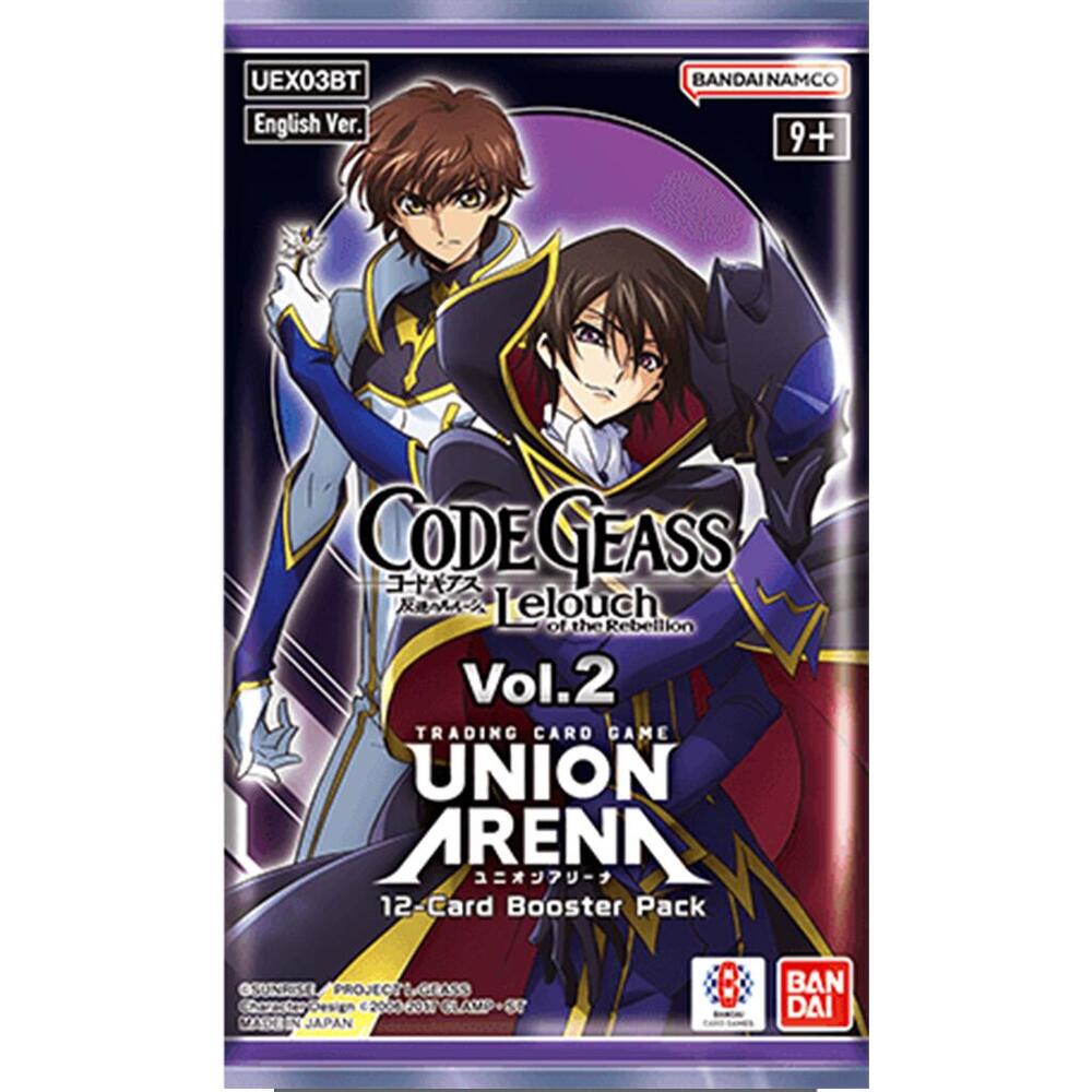 Union Arena TCG: CODE GEASS - Lelouch of the Rebellion Vol. 2 Booster Pack