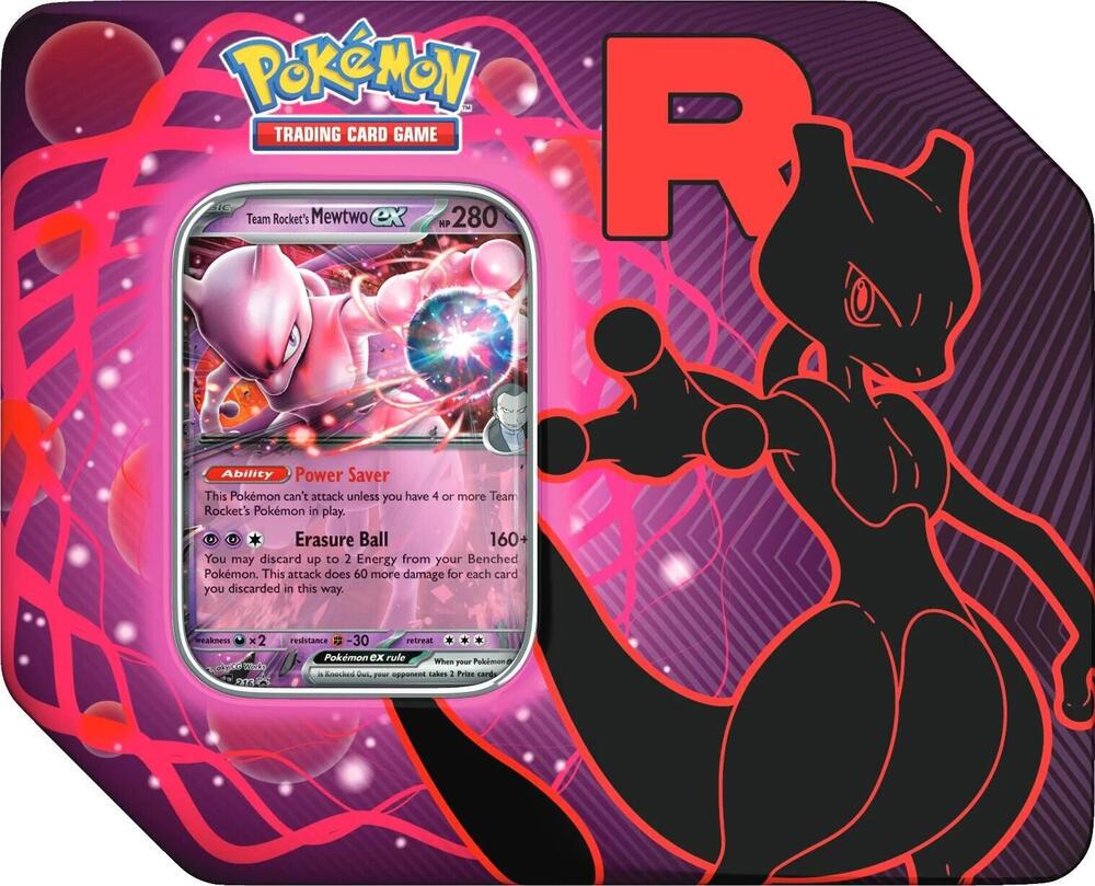 Pokemon Team Rocket's EX tin