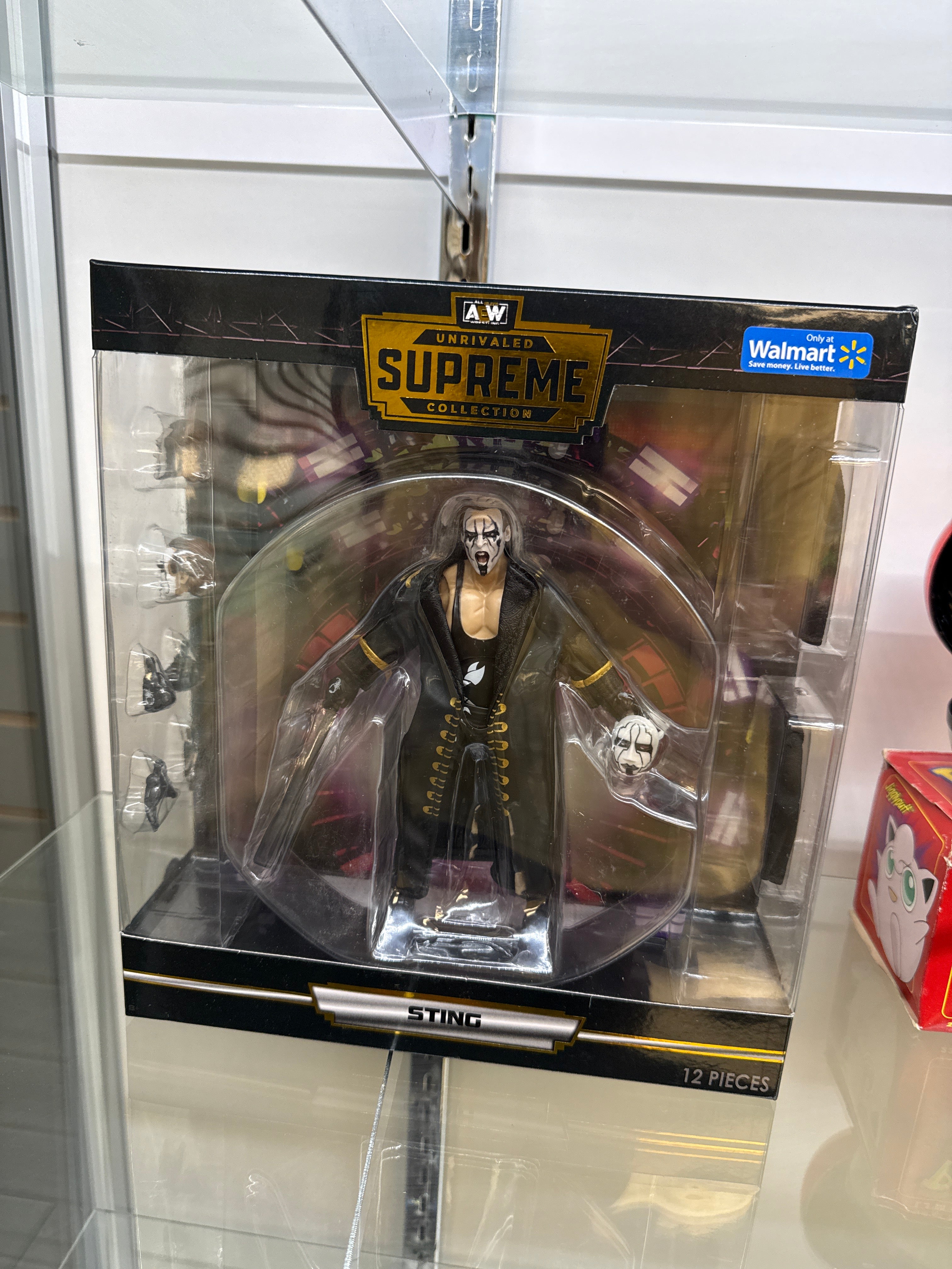 AEW Unrivaled Supreme Collection Sting Action Figure 12pc