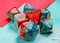 GEMINI MINI 7 DIE SET RED-TEAL/GOLD