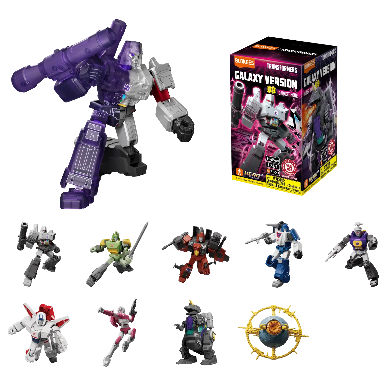 Blokees Transformers Galaxy Version 09 Darkest Hour - Blind Box