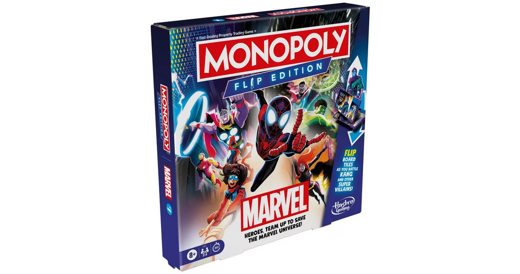 Monopoly FLIP Marvel Edition Boardgame