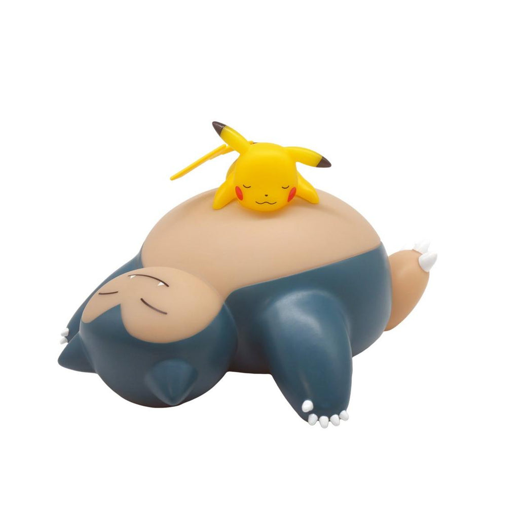 Sleeping Snorlax & Pikachu Light FIgure