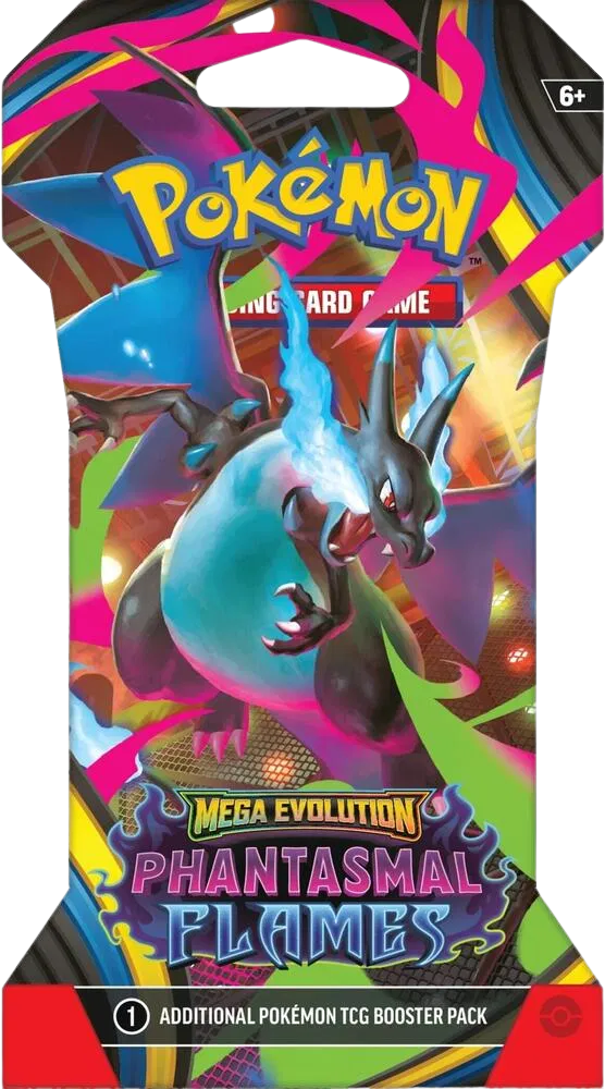 PKMN Phantasmal Flame Sleeved Booster Pack