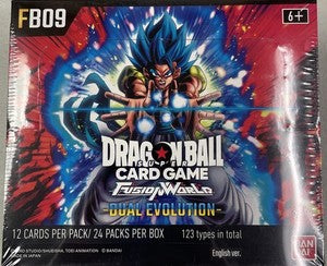 Dragonball super fusion world dual evolution fb09 blister pack