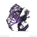 D&D icons of the realms black Draco Lich ￼