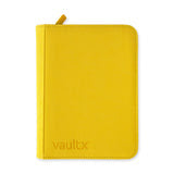 4-Pocket Exo-Tec® Zip Binder × 12 Sunrise Yellow