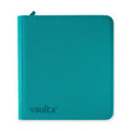 12-Pocket Exo-Tec® Zip Binder × 4 Ocean Blue