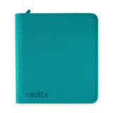 12-Pocket Exo-Tec® Zip Binder × 4 Ocean Blue